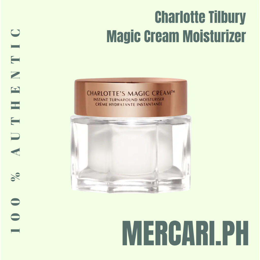 Charlotte Tilbury Magic Cream Moisturizer with Hyaluronic Acid Shopee