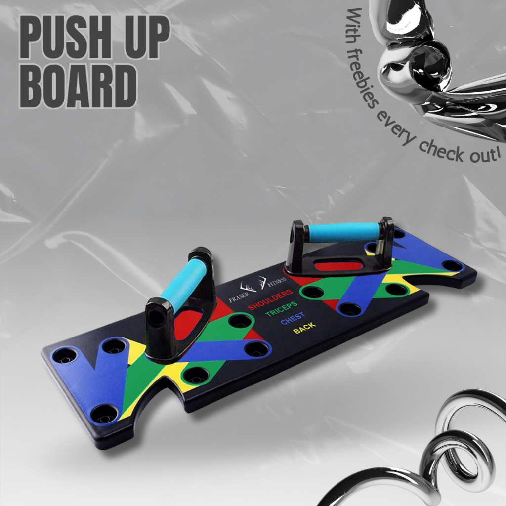 Body Building Exercise Tools workout Push Up Board System 4IN1 (With ...