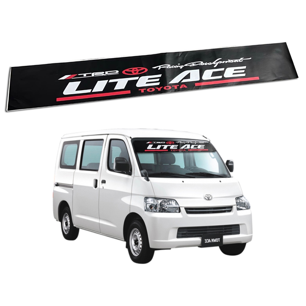 Windshield Sticker TRD Toyota Lite Ace Decal Sticker | Shopee Philippines