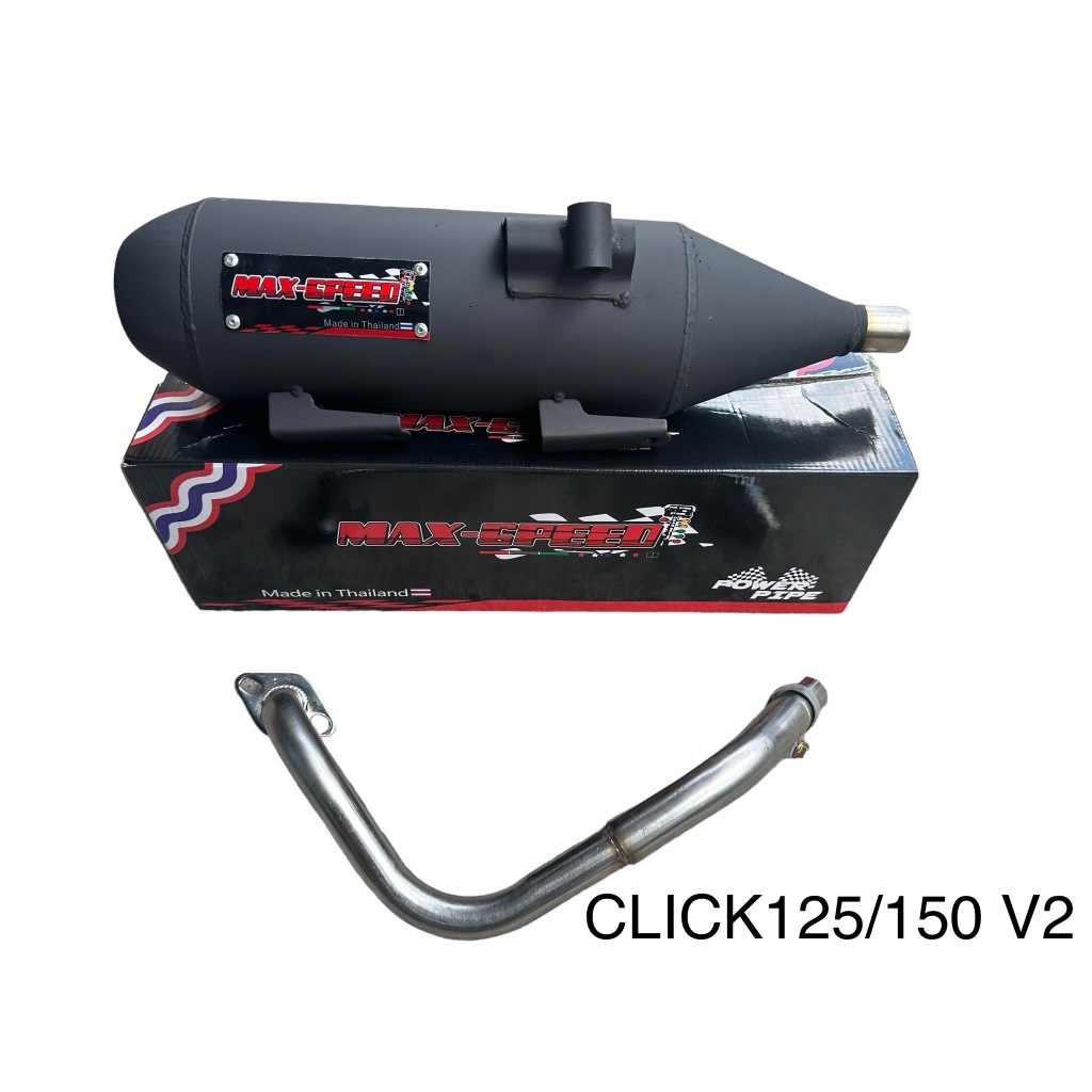 MAX SPEED POWER PIPE CLICK125/150 V2 | Shopee Philippines