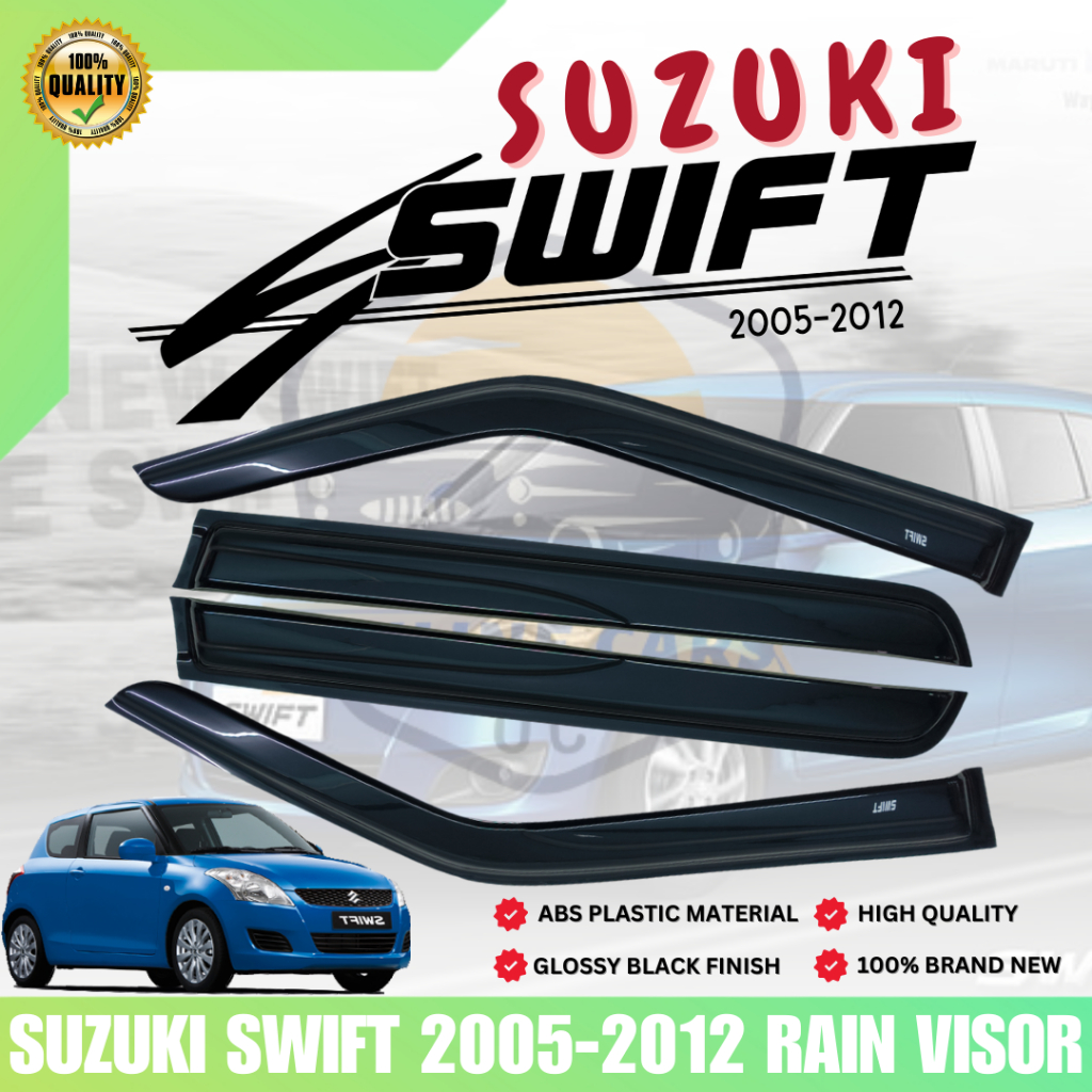 Một Cặp  Trái Và Phải  SUZUKI SWIFT 2005 2006 2007 2008 2009 2010 2011 2012 B%c3%8ca Liner Fender Tr%c6%af%e1%bb%9ac Daun Pisang (m%e1%bb%9ai) I.213428389