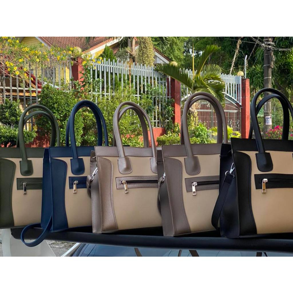 Marikina Bags Cecille handbag with sling Shopee Philippines