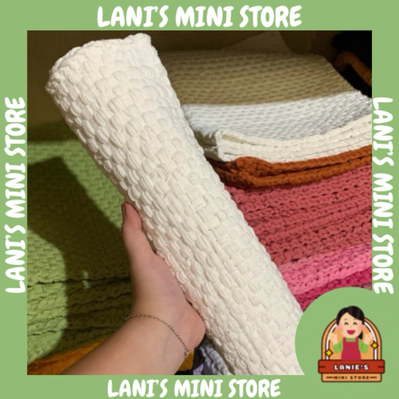 1 Piece Non Slip Floormat/Doormat White Color Plain White rags Plain ...