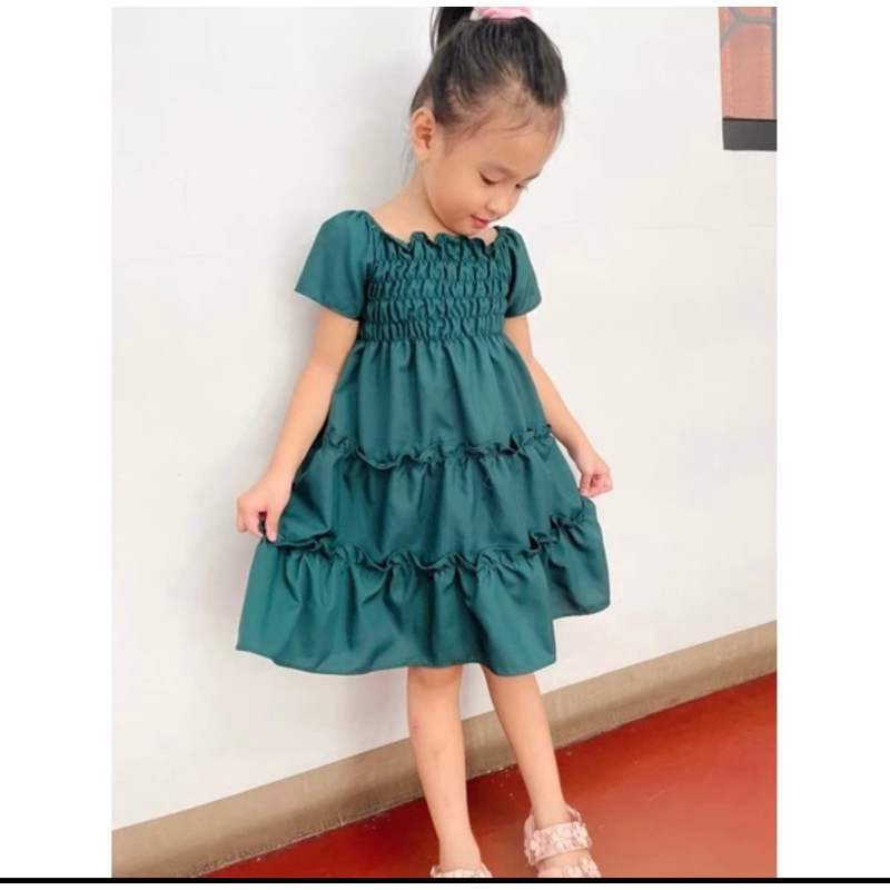 Shop green dress girls for Sale on Shopee Philippines