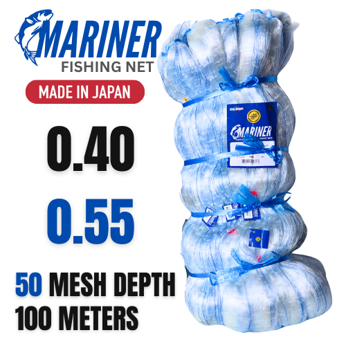 040 055 | 50MD 100MD | Mariner Fishing Net Lambat Sold Per 100 Meters ...