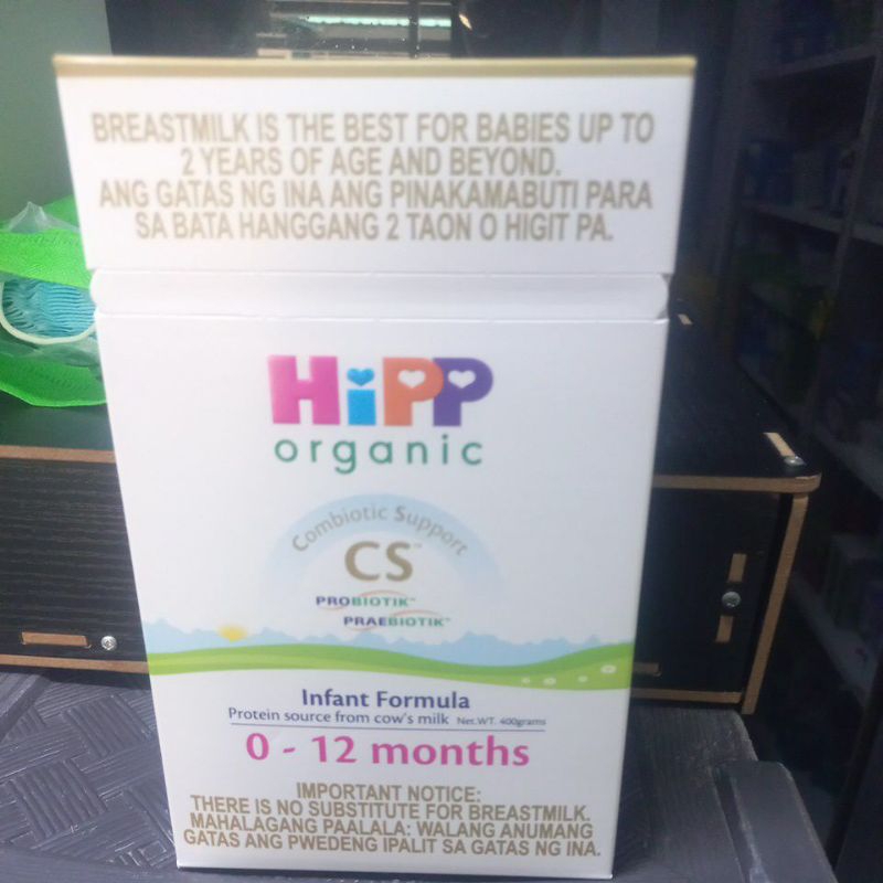 Hipp organic combiotic support 0-12mos. 400g | Shopee Philippines