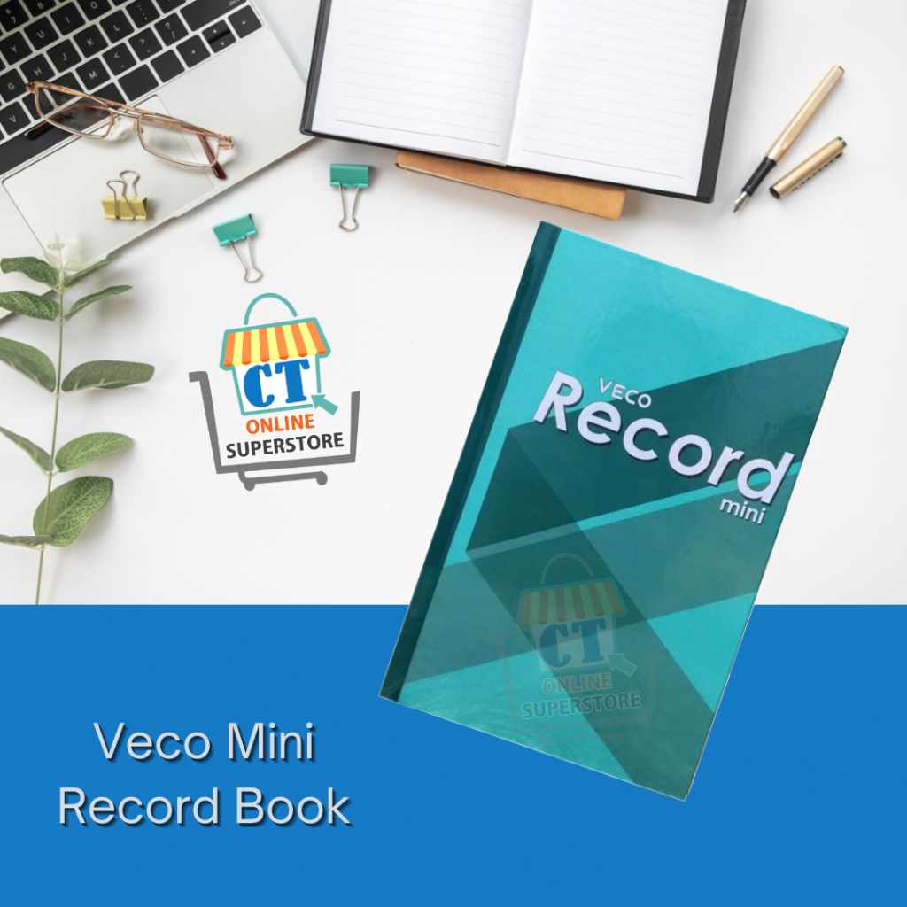 Veco Mini Record Book - Ideal for your everyday recording of important ...