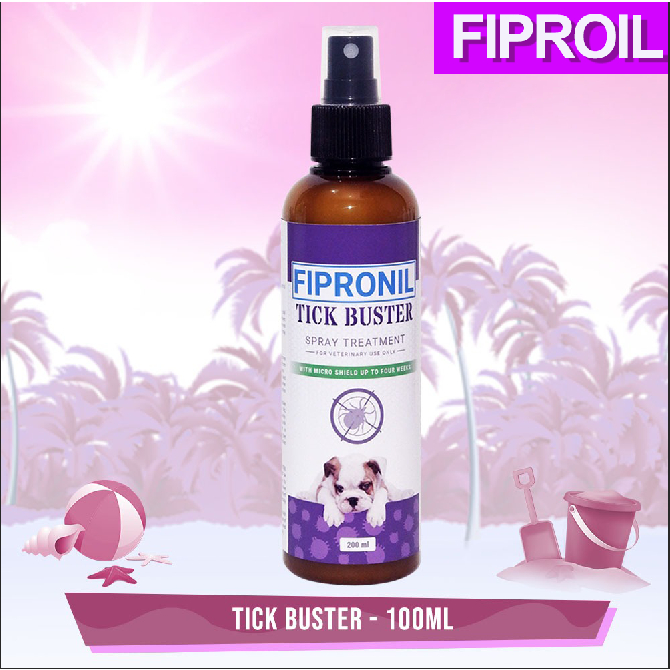 FIPRO-Tick Buster Fipronil Spray Dog Spray For tick And Flea Pet ...