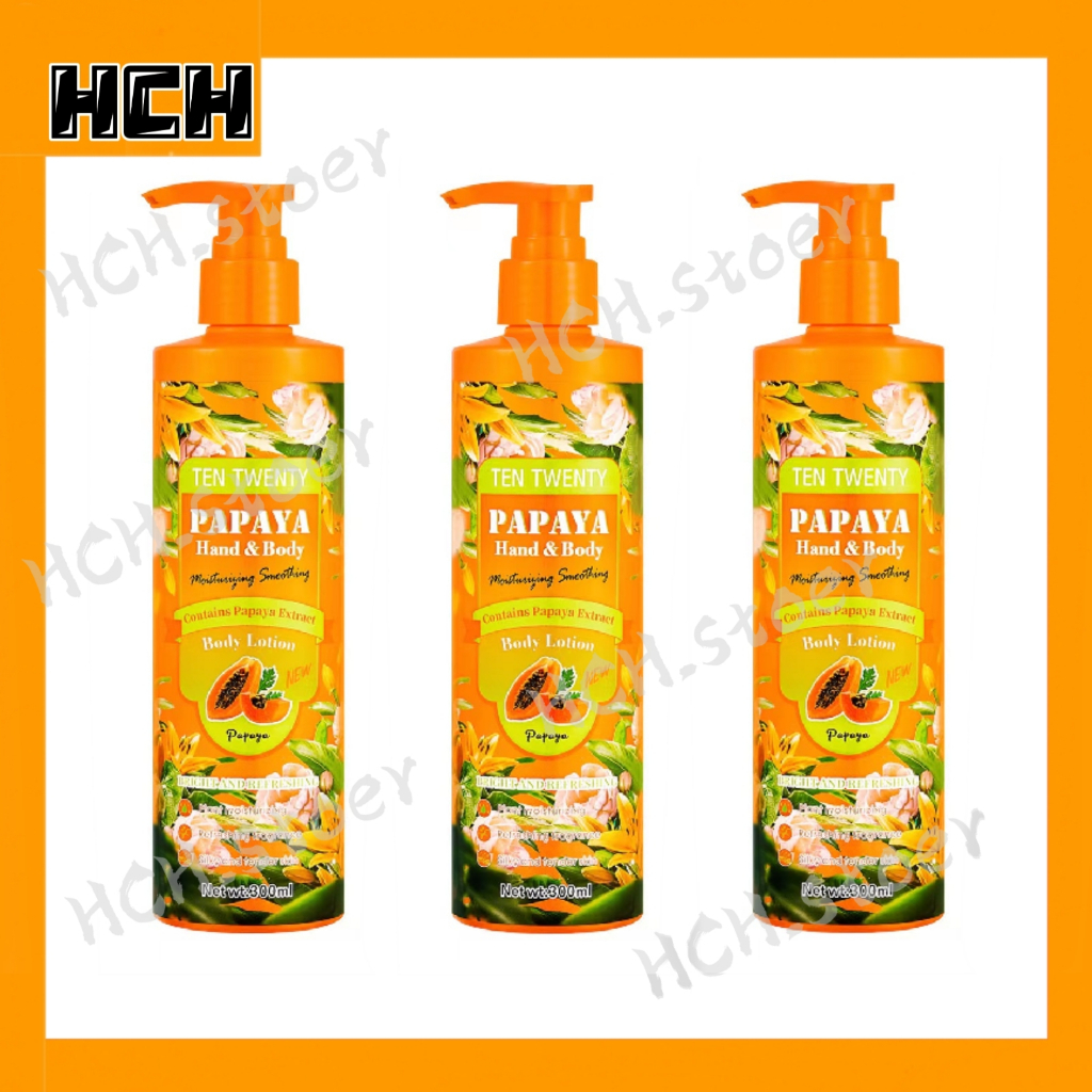 【Set of 3pcs】Original Papaya Lotion Gluta Acid And Papaya Extract