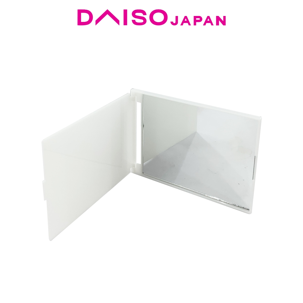 Daiso White Compact Mirror (11.5cm) | Shopee Philippines