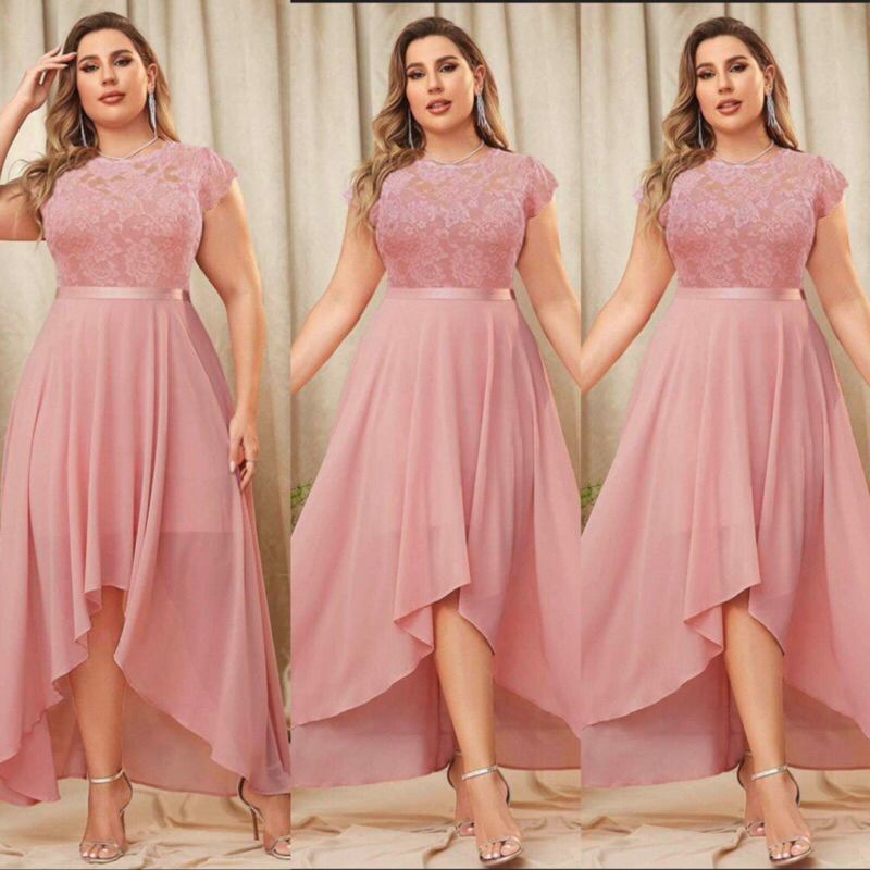 meian999 Fashion plus size elegant formal wear maxi dress semi gown evening  dress | Shopee Philippines