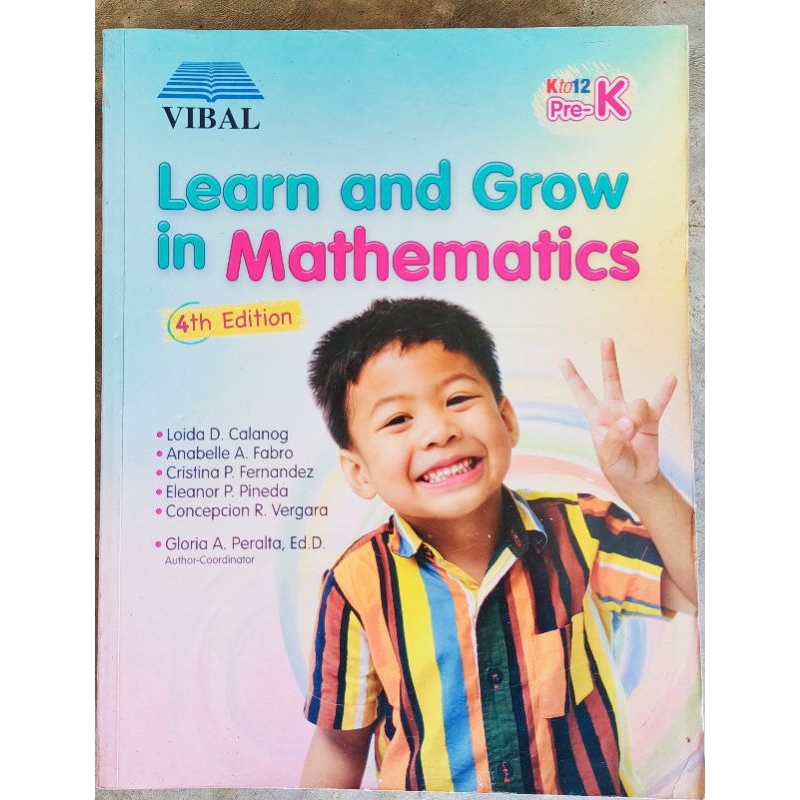 LEARN AND GROW IN MATHEMATICS ( pre- kinder ) | Shopee Philippines