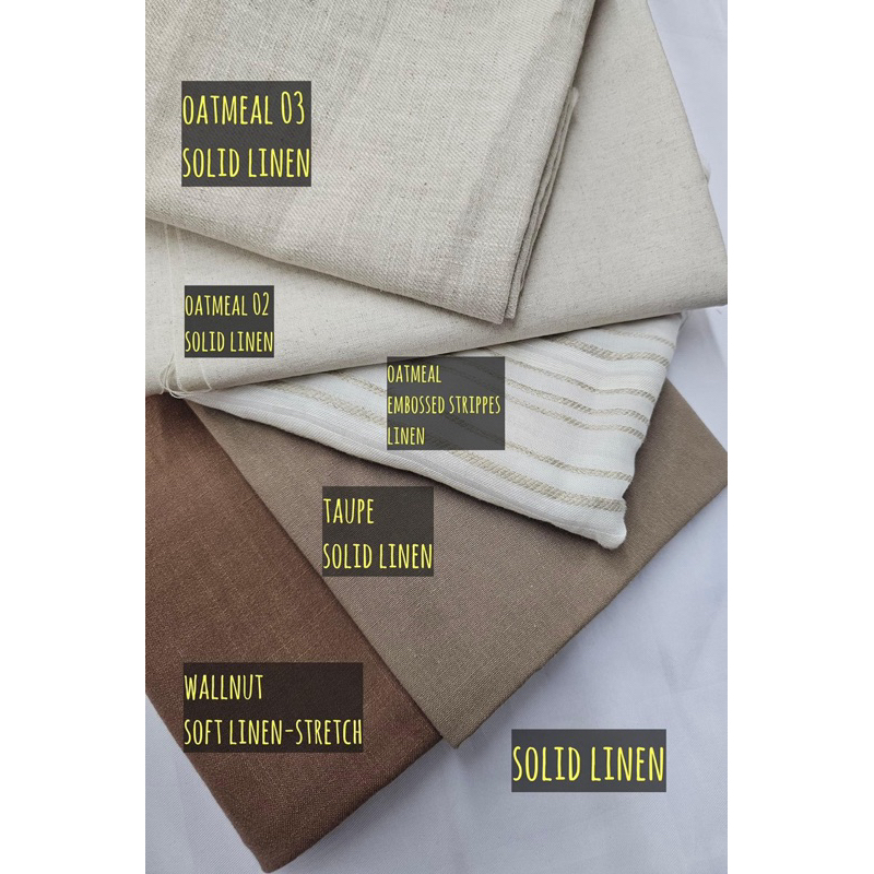 Solid Plain Linen 60 width | Shopee Philippines