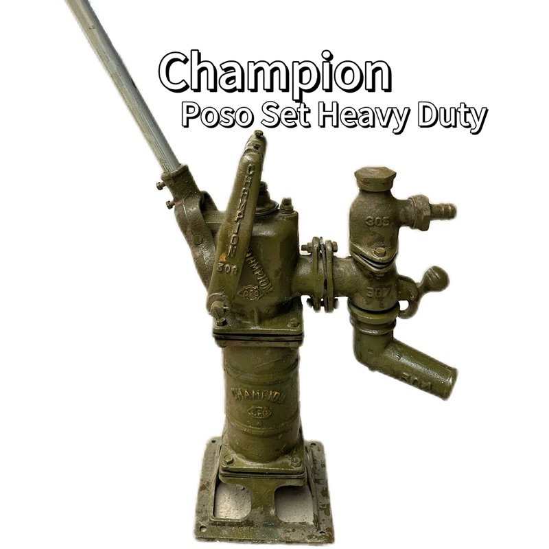 Champion Poso Set Jetmatic Pump Poso Pump Heavyduty | Shopee Philippines