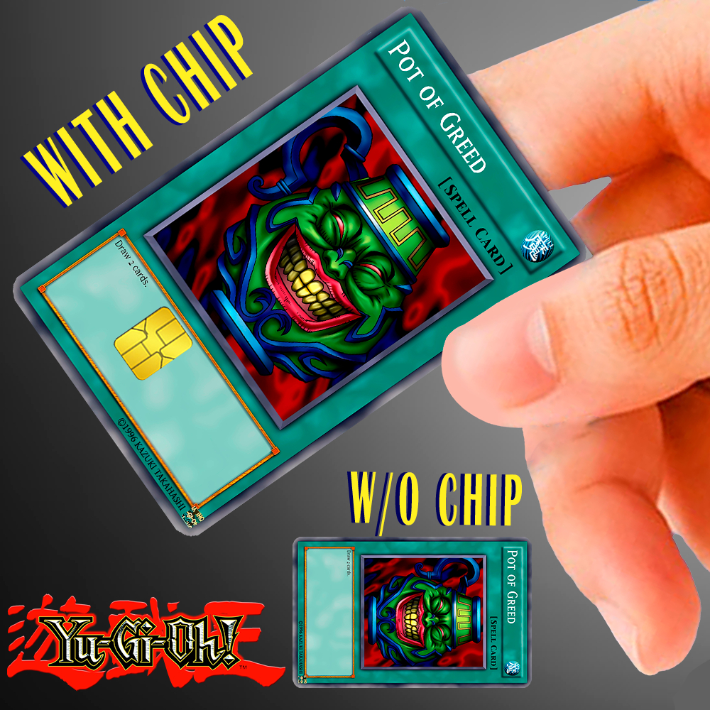 YU-GI-OH - ATM/CREDIT/DEBIT/BEEP SKIN CARD STICKER LAMINATED ANTI-SCRATCH  AND WATERPROOF | Shopee Philippines