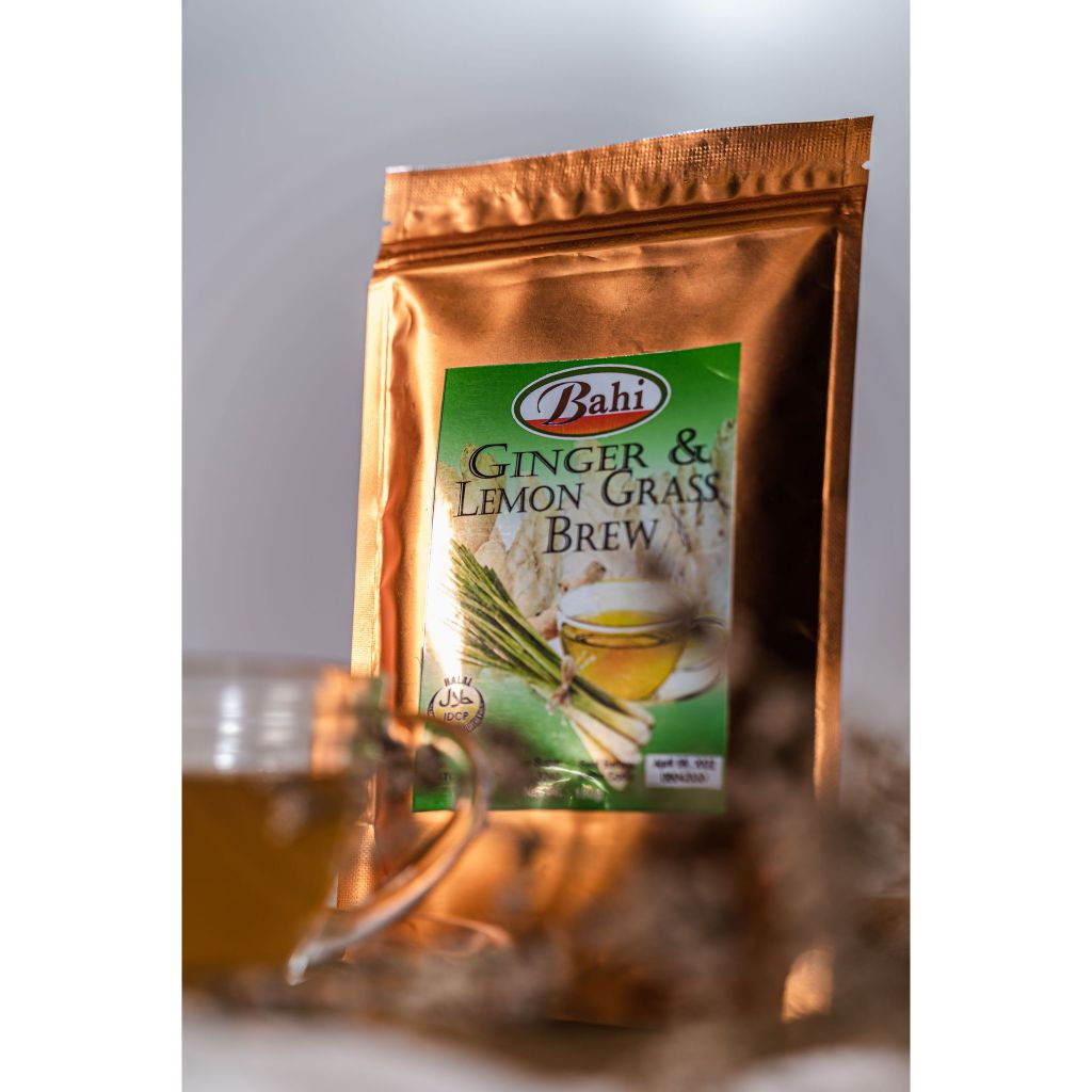 Bahi Ginger & Lemongrass Brew 180 grams pack | Shopee Philippines