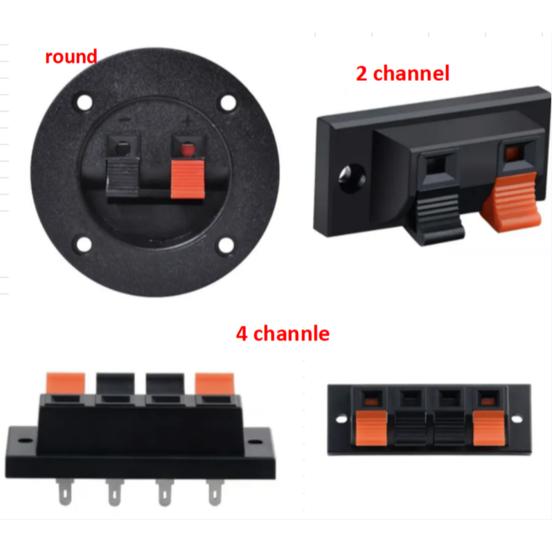 TERMINAL 2/4 CHANNEL SPEAKER TERMINAL ACCESORIES Terminal Round SPEAKER ...