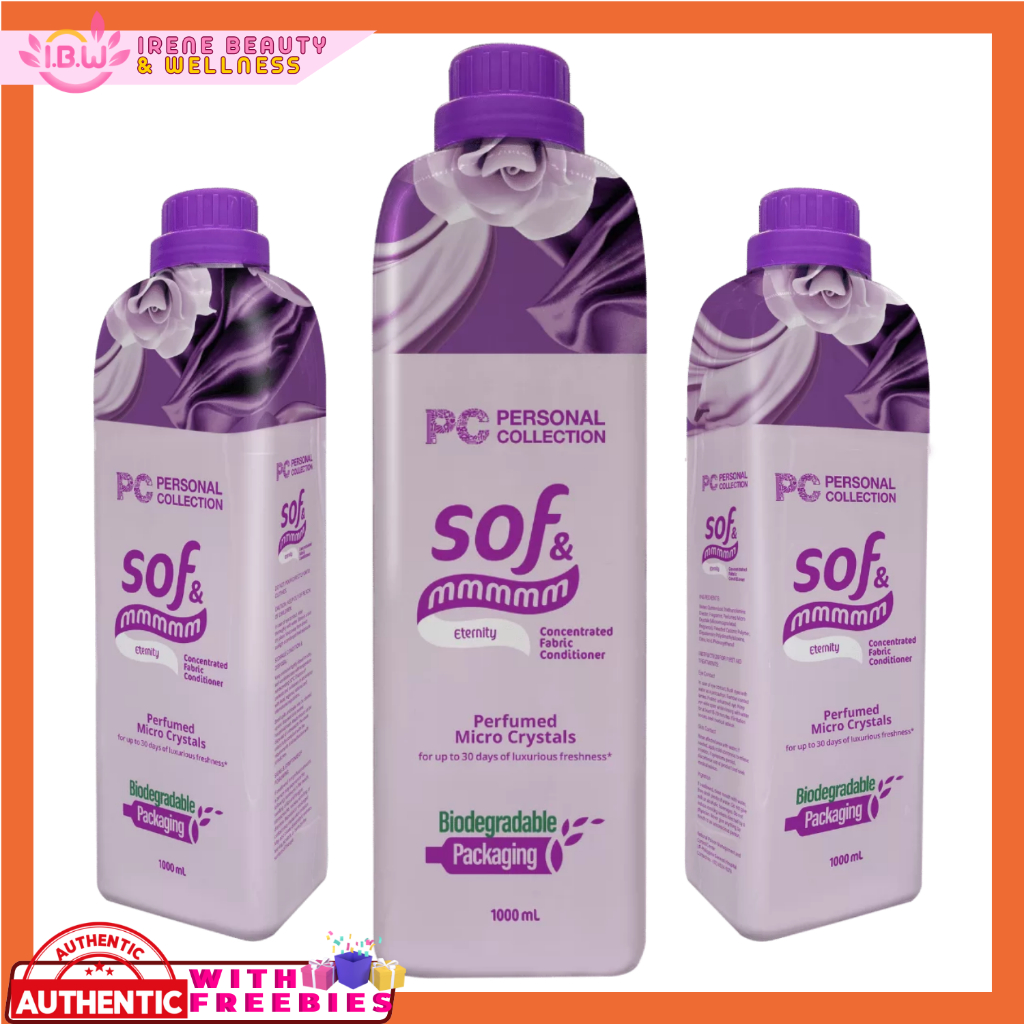 PERSONAL COLLECTION SOF FABRIC CONDITIONER 1000ml | Shopee Philippines