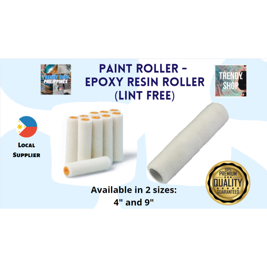 Paint and Epoxy Resin Roller Refill (Lint Free) | Shopee Philippines