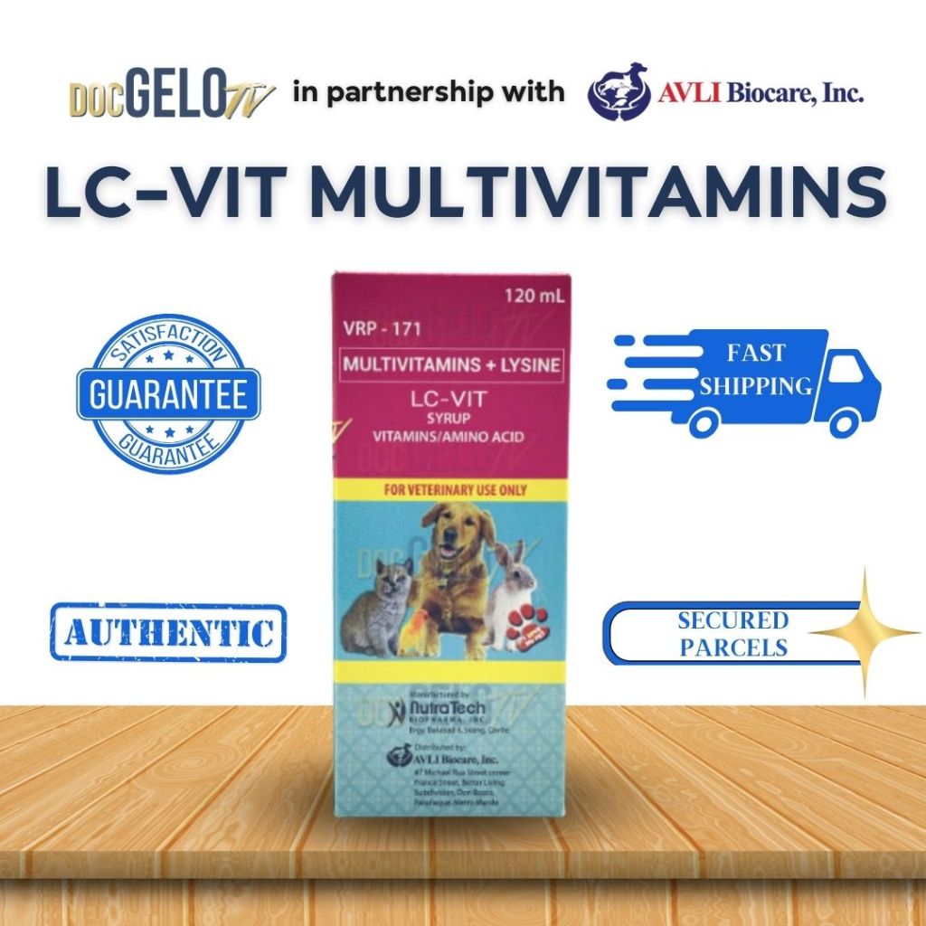 LCVIT [MULTIVITAMINS + LYSINE ] 120 mL Shopee Philippines