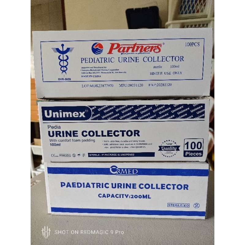 Urine Collector Pediatric Wee Bag Sold per Box 100pcs | Shopee Philippines