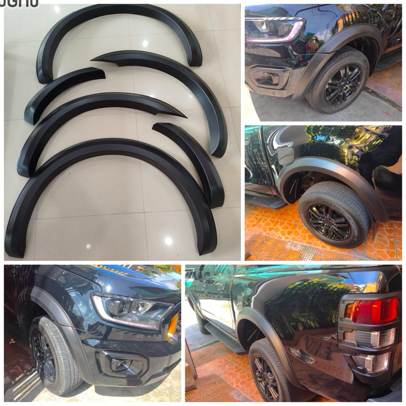 Ford Ranger 2012 2020 Slim Fender Flare Shopee Philippines