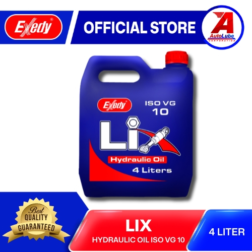 Exedy LiX Hydraulic Oil ISO VG10 4 LITER Shopee Philippines