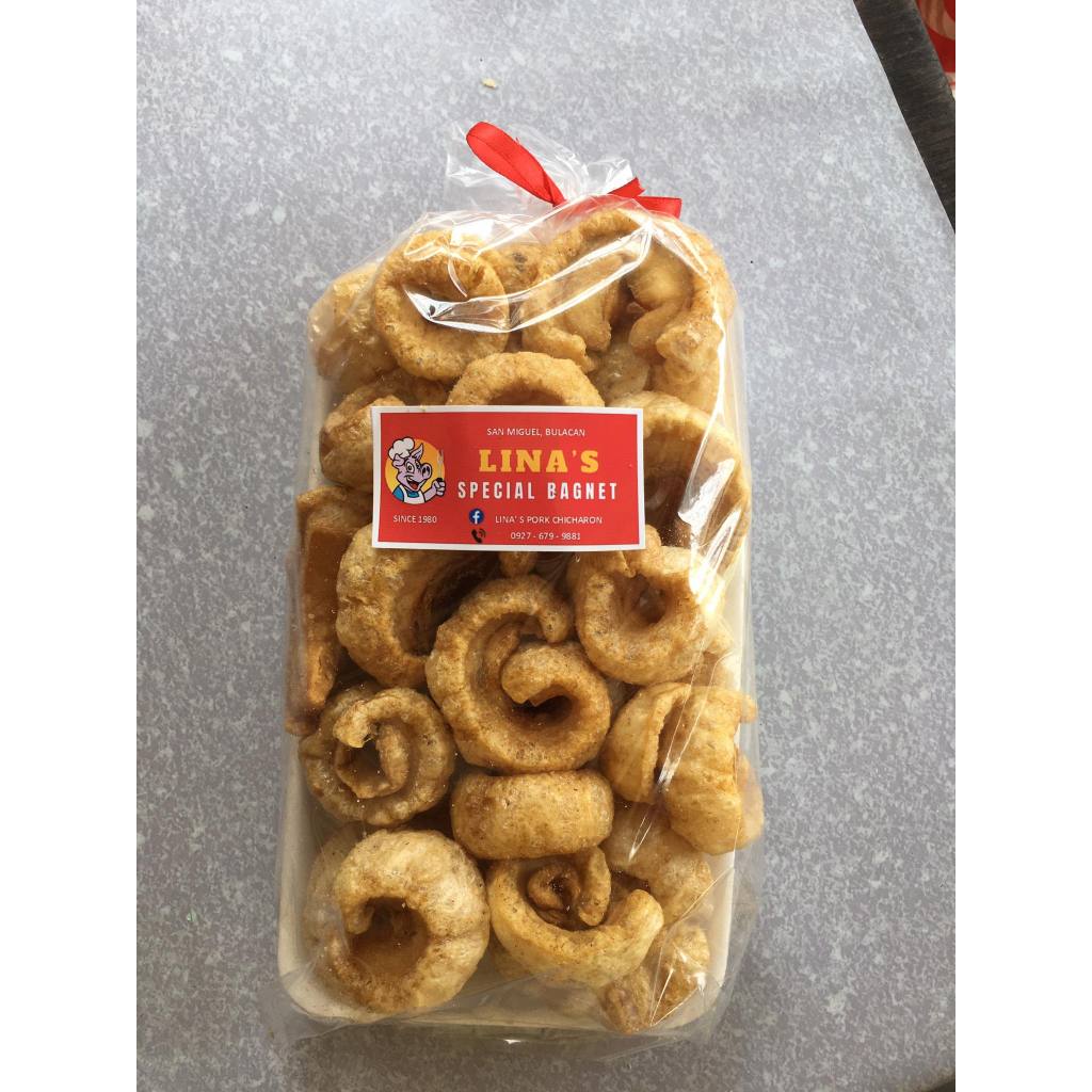 Lina's Pork Chicharon Special Bagnet (Big) | Shopee Philippines