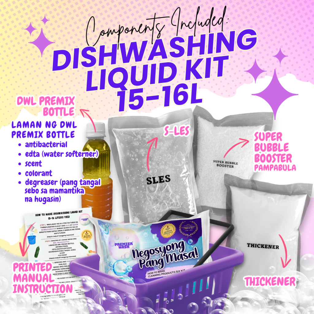 PREMIER WASH DISHWASHING LIQUID KIT | Shopee Philippines