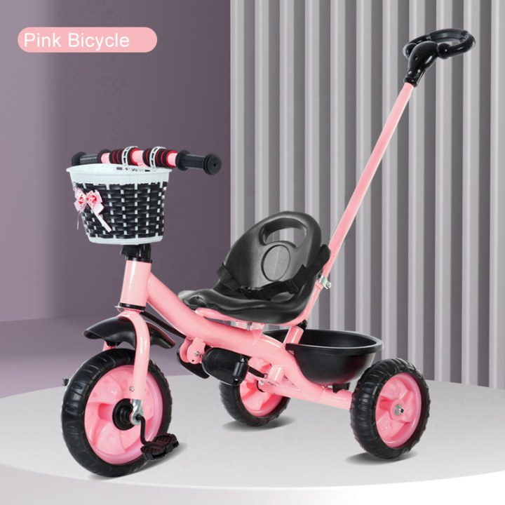 Warranty 4 In 1 Bike For Baby Bike For Kids 3 Wheels Trolley Bike Baby Stroller Bike For Girl Boy Shopee Philippines