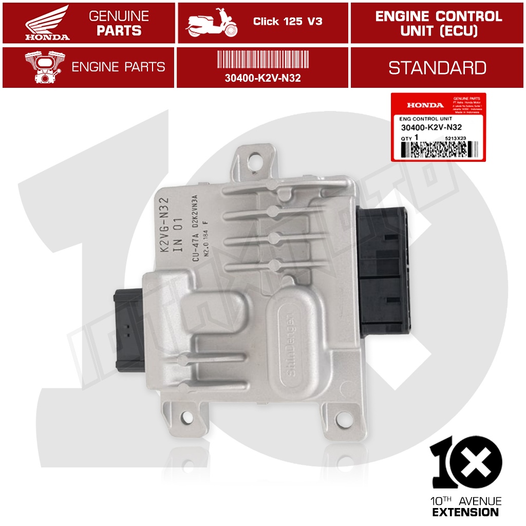 10thX Honda Genuine ECU Engine Control Unit Part No. 30400-K2V-N32 for ...