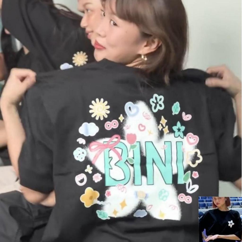 [New official] BINI MEACH SHIRT KPOP TEE Street hip-hop trend simple ...