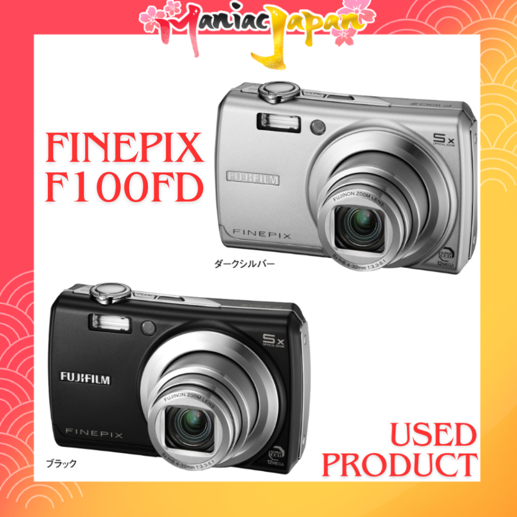 Used Camera from Japan FUJIFILM Digital Camera FinePix F100fd FX-F100FD