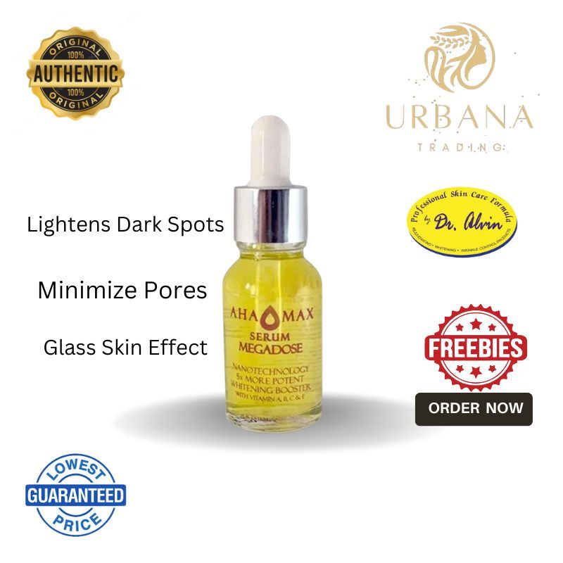 Dr. Alvin Glass AHA MAX Serum Megadose 15ml | Shopee Philippines