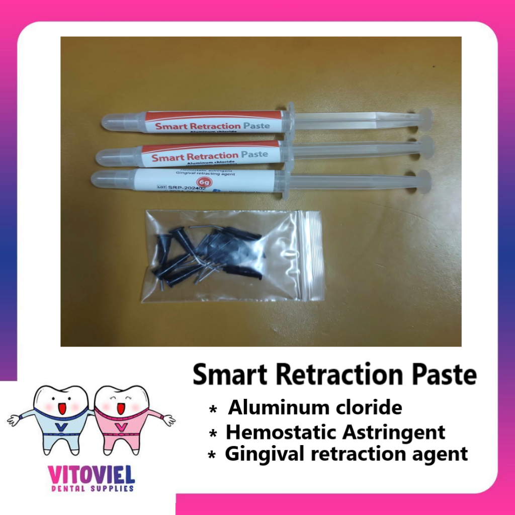 Dental HemoS Gel/ Smart Retraction Paste sold per syringe Shopee