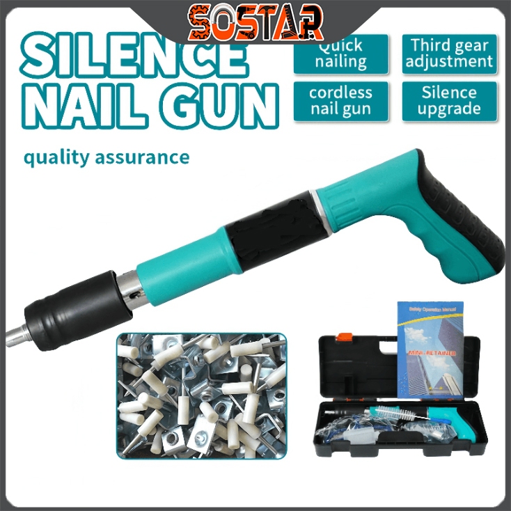 Nail Gun Manual Steel Rivet Gun Concrete Wall Tufting Nail Gun for ...