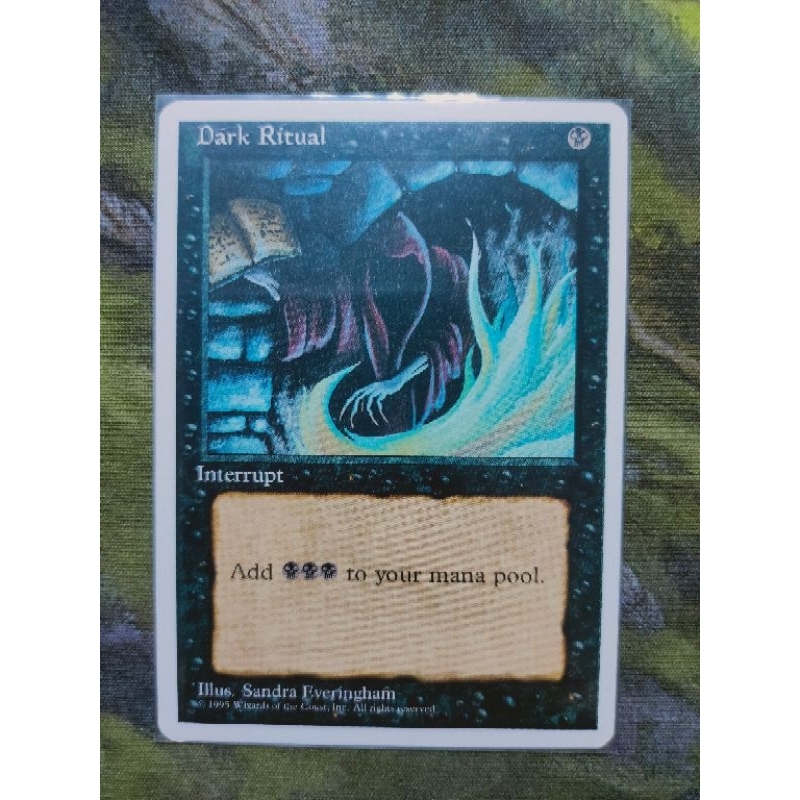 Magic The Gathering - Dark Ritual - Fourth Edition By