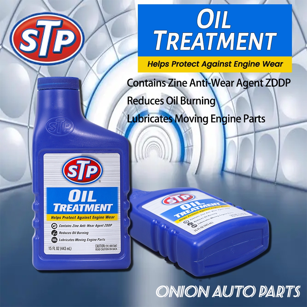 STP OIL TREATMENT 15oz/443ml USA Contains Zine AntiWear Agent ZDDP