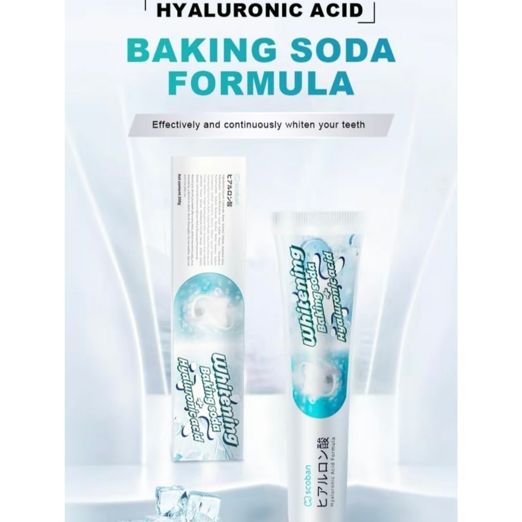 Whitening Toothpaste Hyaluronic Acid Dual Effect Whitening Remove Tooth ...