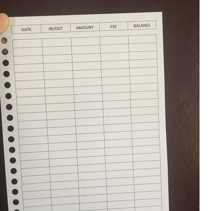 100 pages Load Transaction Notebook (Refillable) | Shopee Philippines