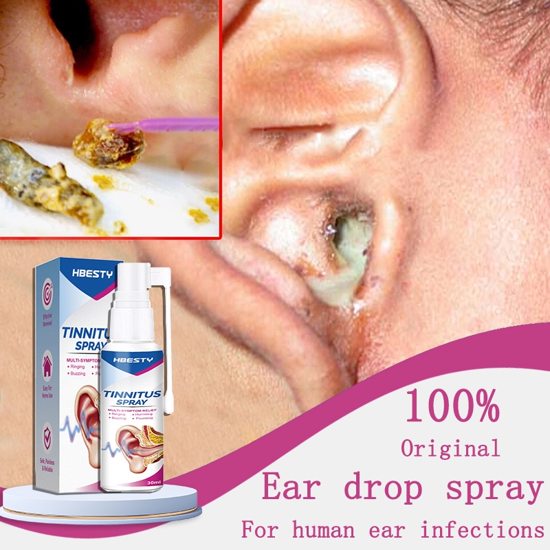 Ear drop spray 30ml ear drops hearing loss treatment ear drops for