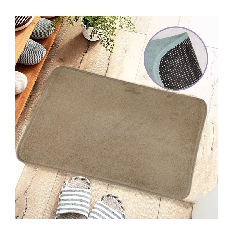 Absorbent foot mat Bathroom Bedroom Floor Shower Rug Non-slip Doormat ...