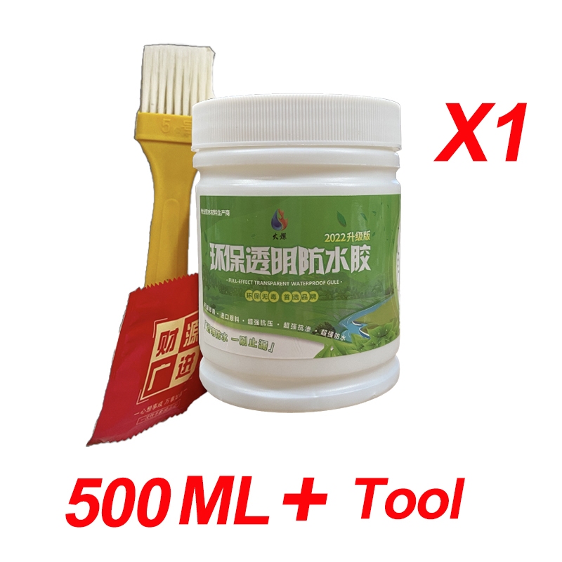 【1200ML】THUNDER Waterproof Spray sealant roof Wall Crack Pipes leak