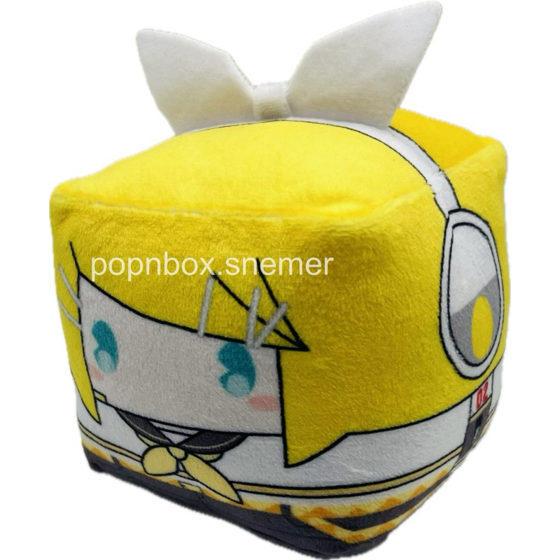 Vocaloid Kagamine Rin Square Plush Mascot by Sega x Project Sekai ...