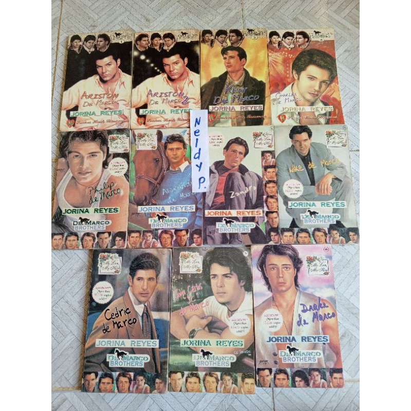 De Marco Brothers by Jorina Reyes PHR Pocketbooks Tagalog Romance ...