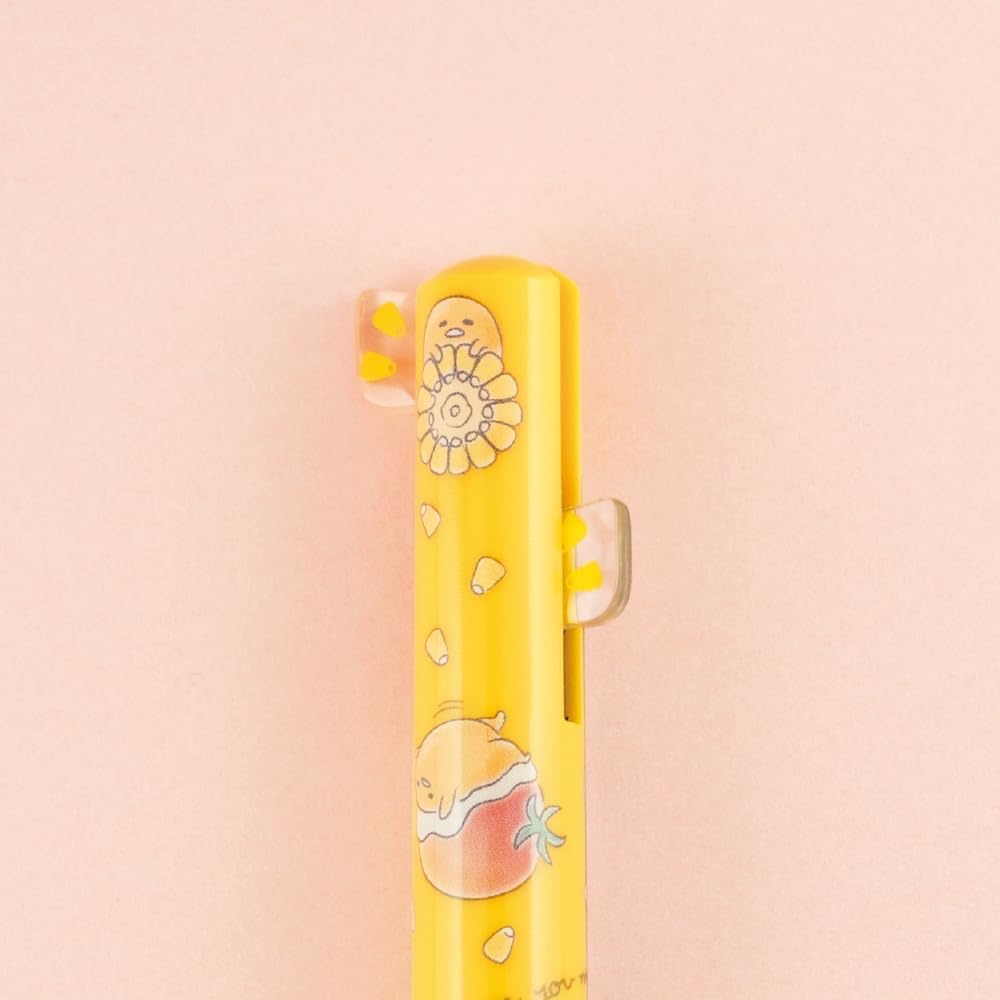 Gudetama Black and Red 2 Color Ballpoint Pens] mimi Pen / 2 Sanrio ...