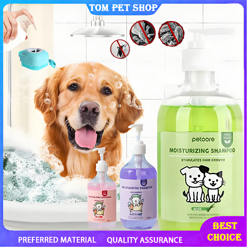 500Ml Pet Shampoo With Conditioner Flea And Tick Shampoo For Dog And ...