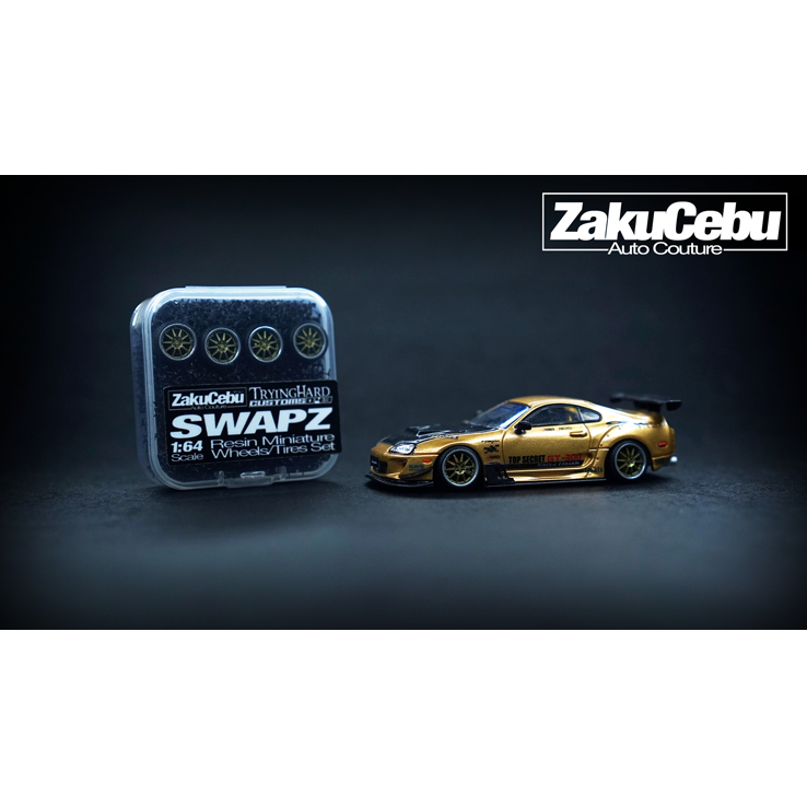 Zaku Cebu Autocouture x THC Swapz 1:64 Scale Resin Rays GTF (Smokey ...