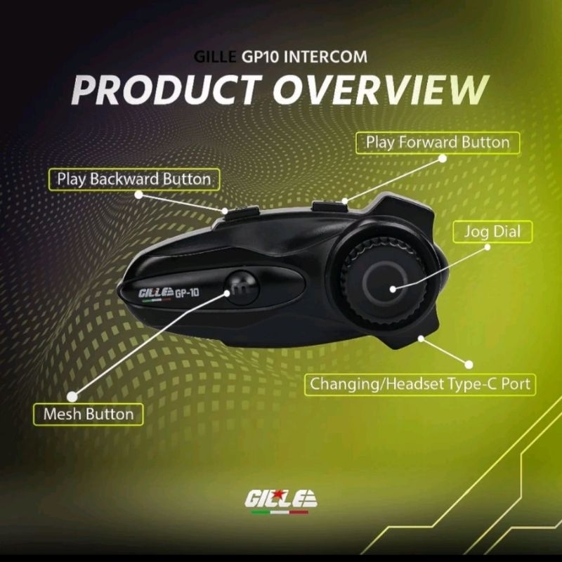 Gille GP-10 Intercom 2024 | Shopee Philippines
