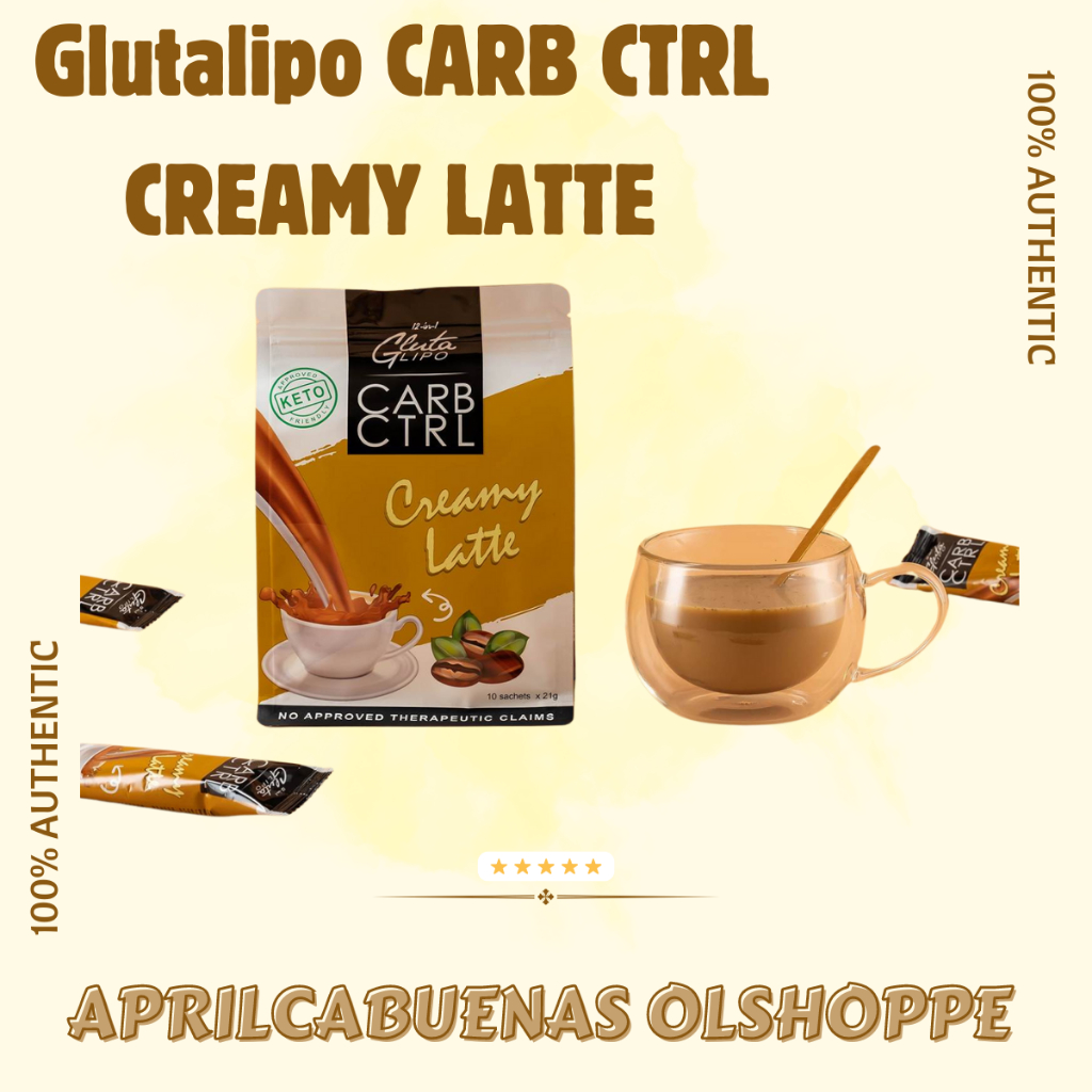 Glutalipo CARB CTRL Creamy Latte | Shopee Philippines